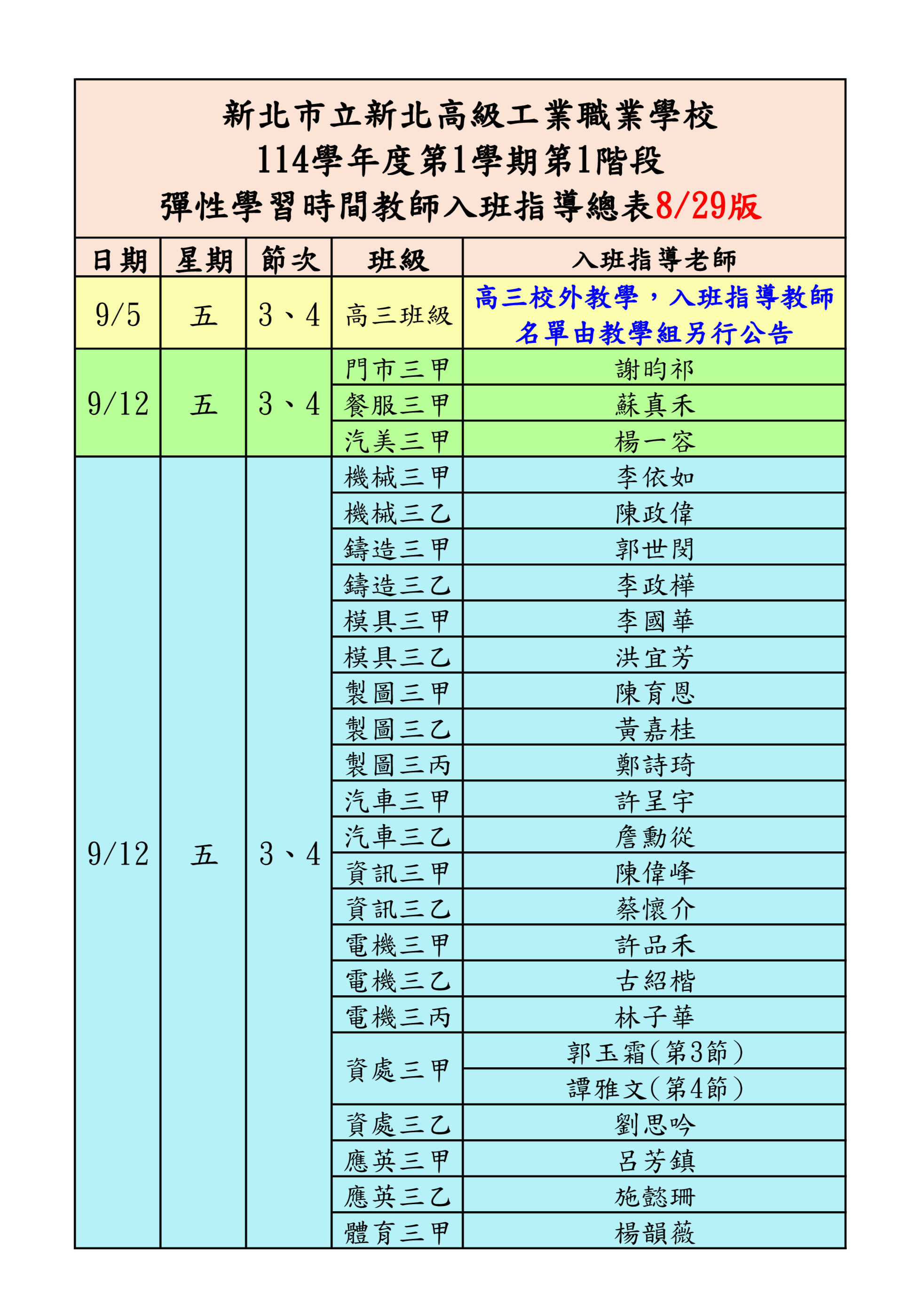 114-1彈性學習時間教師入班指導總表(0912)_1140829