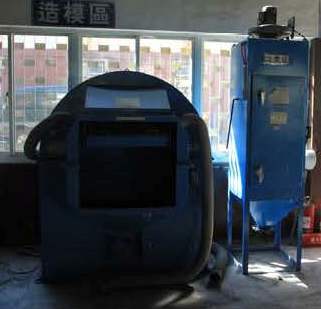沾漿淋砂機