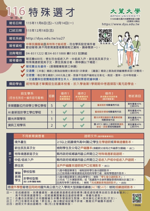 招生海報