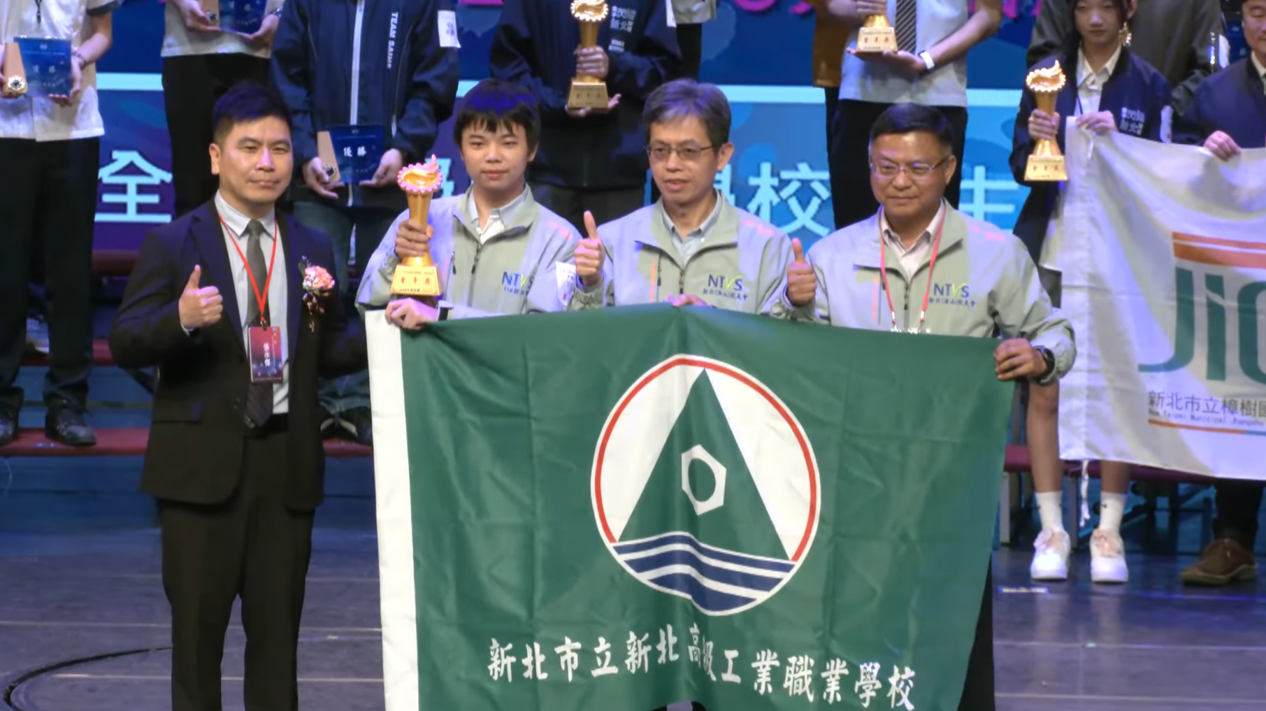 114學年度工業類電腦修護金手獎第1名 謝東霖/李宏傑老師指導