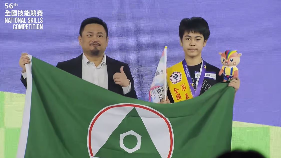 第56屆全國技能競賽青少年組J17網頁技術金牌吳昱漢